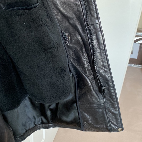Men’s leather jacket - Picture 4 of 10